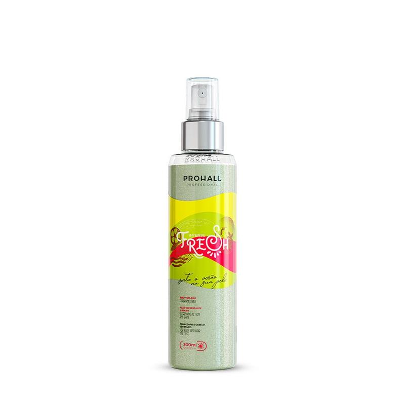 Body Splash Frescor, hidratação e brilho para Cabelo e Pele