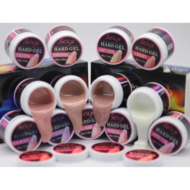 Gel Hard Sioux 60g Para Alongamento Unha Gel e Fibra