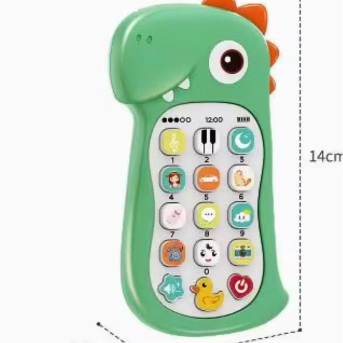 ￼Telefone Infantil Musical Brinquedo Celular Mordedor Educativo Com Luz