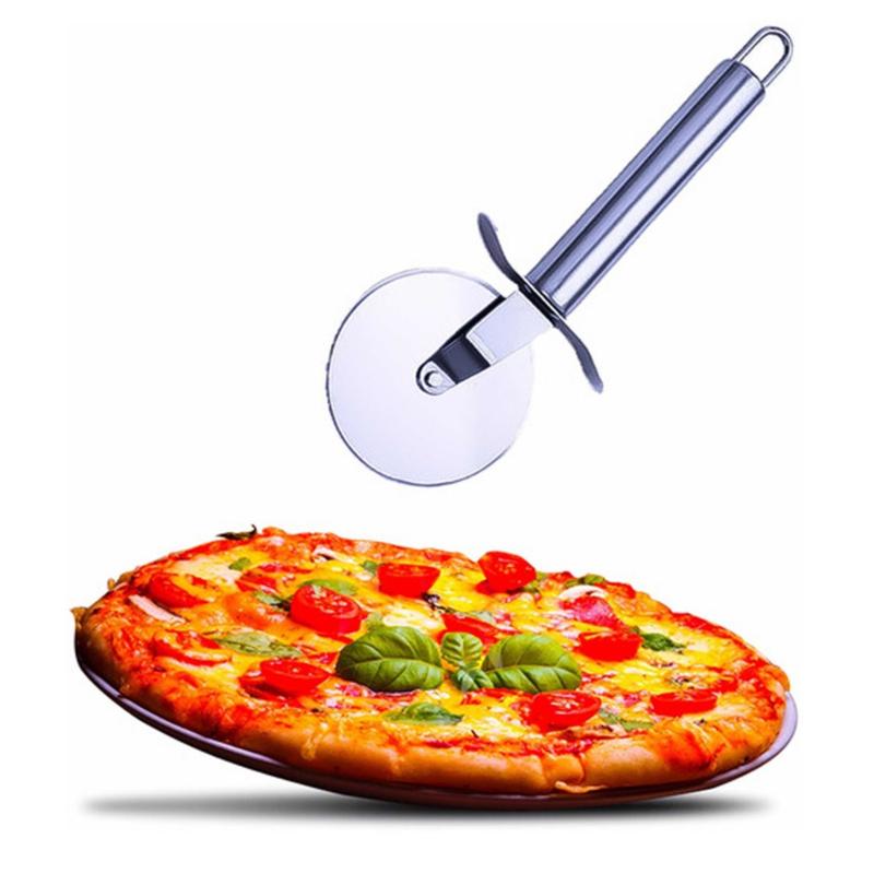 Cortador De Massa Lisa Pizza Em Aço Inox Resistente